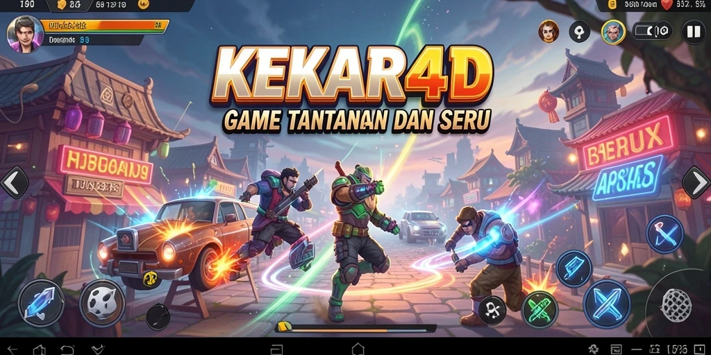 Gameplay KEKAR4D yang seru dengan tantangan menarik.