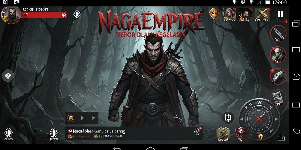 Moments menegangkan dalam gameplay NAGAEMPIRE yang penuh teror.