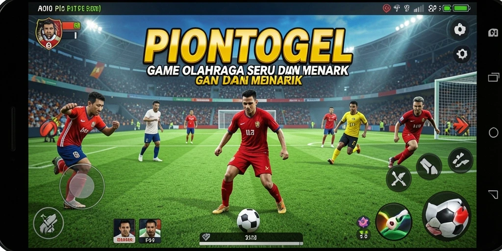 Tampilan dinamis dari gameplay PIONTOGEL yang penuh aksi.