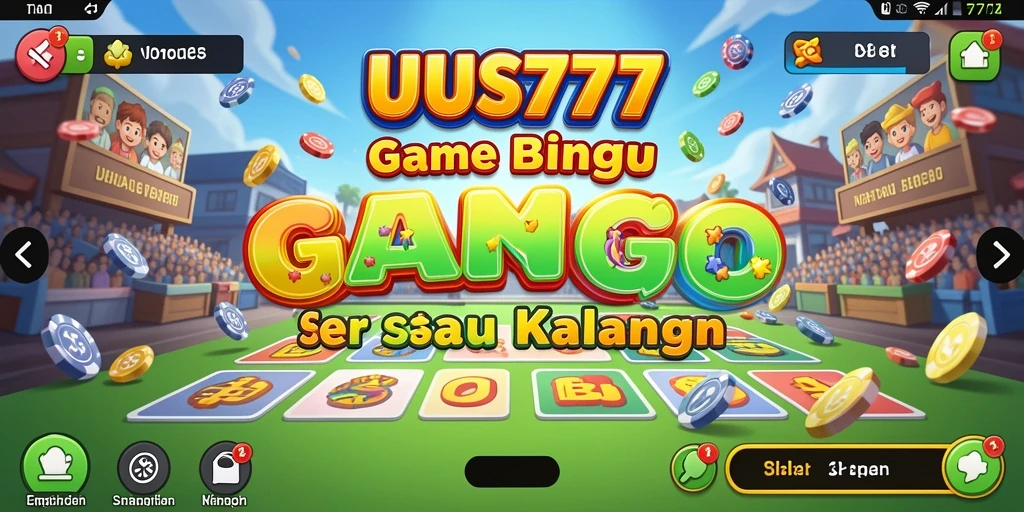 Tampilan gameplay menarik dari UUS777 saat bermain Bingo.